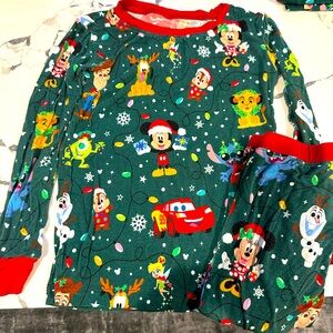 Little Sleepies Disney Pixar 2023 Holiday Pajamas 4T and 7/8 Available